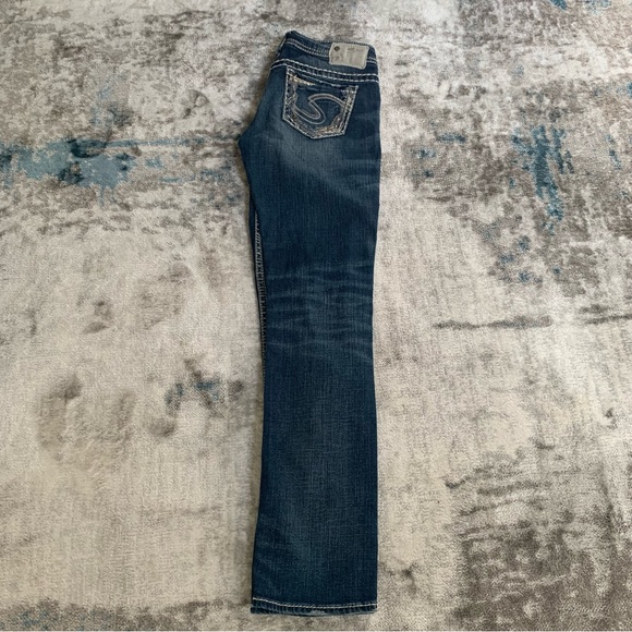 SILVER JEANS CO Suki Straight Leg Jeans | Low Rise | Size 26 /32 - Picture 14 of 16